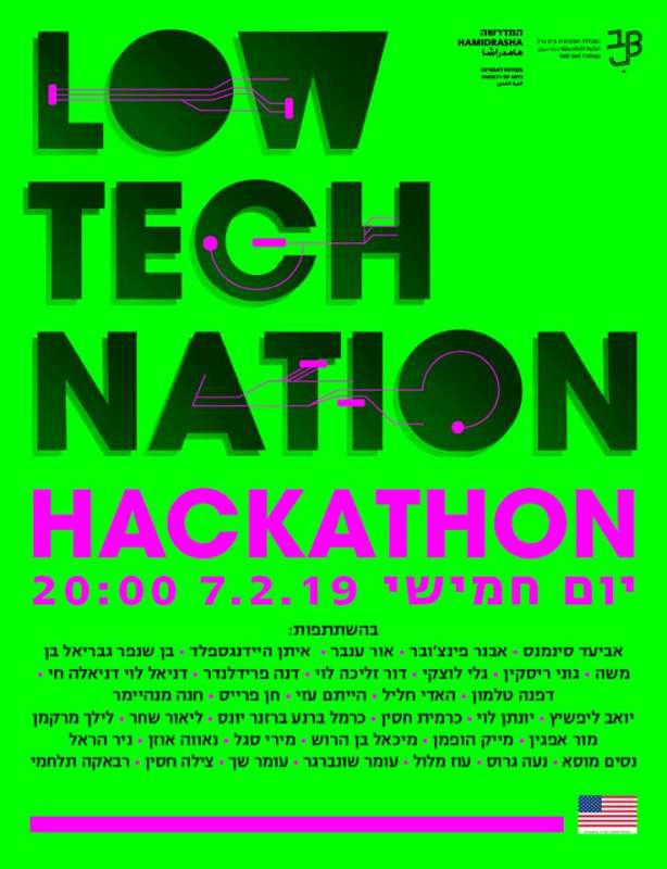 Low Tech Nation Hackathon